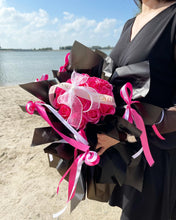 Load image into Gallery viewer, V1 Ballet Princess -18 Barbie Pink Roses Everlasting Soap Flower Bouquet To You