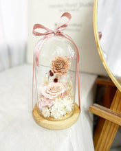 Load image into Gallery viewer, Bell Jar Preserved Flower To You (Roses Pastel)