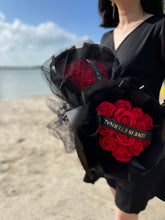 Load image into Gallery viewer, Classical Red Everlasting Soap Flower Bouquet To You