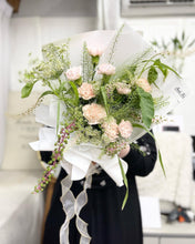 Load image into Gallery viewer, Prestige Bouquet To You (Carnation Garden Style in Pastel Pink)