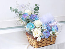 Load image into Gallery viewer, Fruit Flower Basket To You ( Tri-Blue Design)