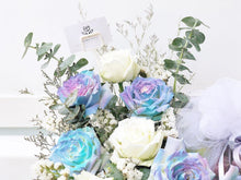 Load image into Gallery viewer, Fruit Flower Basket To You ( Tri-Blue Design)