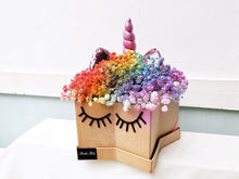 Load image into Gallery viewer, Unicorn Flower Box To You (Baby Breath)