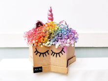 Load image into Gallery viewer, Unicorn Flower Box To You (Baby Breath)
