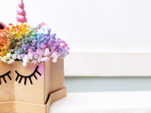 Load image into Gallery viewer, Unicorn Flower Box To You (Baby Breath)