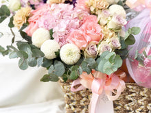 Load image into Gallery viewer, Extravagant Fruit Flower Basket To You (Purple Pink Earth Color Design )