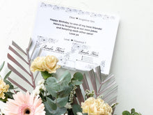 Load image into Gallery viewer, Signature Flower Box To You (Roses, Alstroemeria, Yellow Billy Buttons, Mixed Greens)