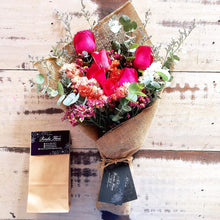 Load image into Gallery viewer, Signature Bouquet To You (Roses Red Eucalyptus Design)