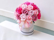 Load image into Gallery viewer, Everlasting Soap Flower Box To You - 33 Roses (Pink Design)