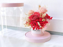 Load image into Gallery viewer, Preserved Flower Box To You Roses (1 Red Roses & Hydrangea Design)