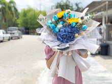 Load image into Gallery viewer, Prestige XL Bouquet To You (Sunflower, Tulip, Hydrangeas, Assorted Fillers and Green)