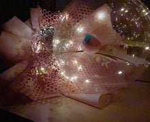 Load image into Gallery viewer, Ballon Wrap Bouquet To You (Multi-Colors Roses & Assorted Dried Flowers)