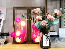 Load image into Gallery viewer, Flower Jar To You (Premium Cappuccino Roses & Eucalyptus)