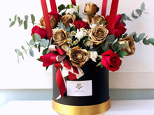 Load image into Gallery viewer, Hot Air Ballon To You (Roses, Eucalyptus, Spray Carnations)