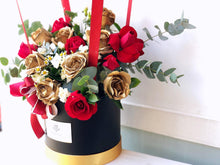 Load image into Gallery viewer, Hot Air Ballon To You (Roses, Eucalyptus, Spray Carnations)