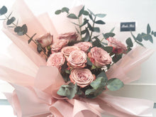 Load image into Gallery viewer, Prestige Bouquet To You (Cappuccino Roses & Eucalyptus)