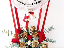 Load image into Gallery viewer, Hot Air Ballon To You (Roses, Eucalyptus, Spray Carnations)