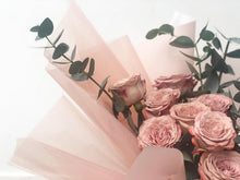 Load image into Gallery viewer, Prestige Bouquet To You (Cappuccino Roses & Eucalyptus)