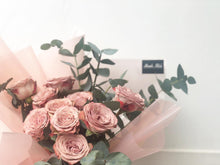 Load image into Gallery viewer, Prestige Bouquet To You (Cappuccino Roses & Eucalyptus)