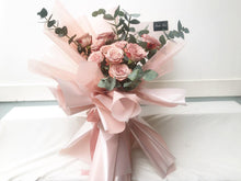 Load image into Gallery viewer, Prestige Bouquet To You (Cappuccino Roses & Eucalyptus)