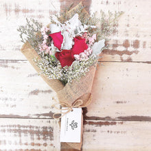 Load image into Gallery viewer, Signature Bouquet To You (Roses Red Silver Leaf Design)