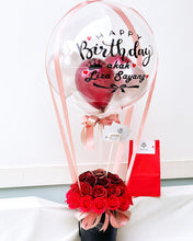 Load image into Gallery viewer, Everlasting Hot Air Baloon To You (Ombre Red)