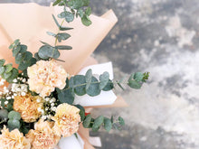 Load image into Gallery viewer, Prestige Bouquet To You (Cappuccino Carnation & Eucalyptus)