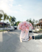 Load image into Gallery viewer, Everlasting Soap Flower Box To You - 33 Roses (Roses & Carnation Pink Coral)