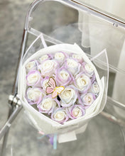 Load image into Gallery viewer, Everlasting Soap Flower Bouquet To You -18 Roses (Aurora Series)