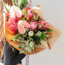 Load image into Gallery viewer, Rimba Prestige Bouquet To You (Protea, Anthurium, Ginger, Orchids, Eucalyptus Nuts)
