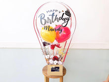 Load image into Gallery viewer, Everlasting Hot Air Baloon To You (Preserved Flower + Cotton Flower)