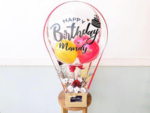 Load image into Gallery viewer, Everlasting Hot Air Baloon To You (Preserved Flower + Cotton Flower)