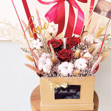 Load image into Gallery viewer, Everlasting Hot Air Baloon To You (Preserved Flower + Cotton Flower)