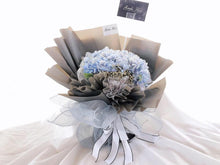 Load image into Gallery viewer, Prestige Bouquet To You (Blue Hydrangea & Baby Breath)