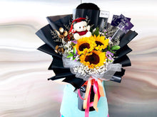 Load image into Gallery viewer, Prestige Bouquet To You (Sunflower, Statice, Casphia, Baby Breathe)