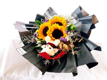 Load image into Gallery viewer, Prestige Bouquet To You (Sunflower, Statice, Casphia, Baby Breathe)