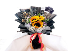 Load image into Gallery viewer, Prestige Bouquet To You (Sunflower, Statice, Casphia, Baby Breathe)