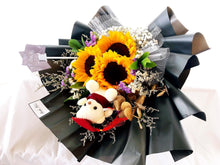 Load image into Gallery viewer, Prestige Bouquet To You (Sunflower, Statice, Casphia, Baby Breathe)