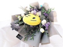 Load image into Gallery viewer, Prestige Emoji Bouquet To You (Emoji, Eustoma , Eryngium, Casphia, Statice, Parvifolia)