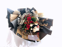 Load image into Gallery viewer, Prestige Bouquet To You (Roses, Pandanus, Casphia, Baby Breathe)