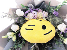 Load image into Gallery viewer, Prestige Emoji Bouquet To You (Emoji, Eustoma , Eryngium, Casphia, Statice, Parvifolia)