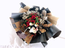 Load image into Gallery viewer, Prestige Bouquet To You (Roses, Pandanus, Casphia, Baby Breathe)