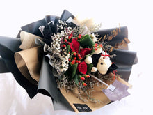 Load image into Gallery viewer, Prestige Bouquet To You (Roses, Pandanus, Casphia, Baby Breathe)