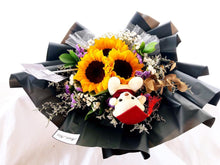 Load image into Gallery viewer, Prestige Bouquet To You (Sunflower, Statice, Casphia, Baby Breathe)