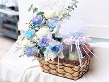 Load image into Gallery viewer, Fruit Flower Basket To You ( Tri-Blue Design)
