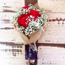 Load image into Gallery viewer, Signature Bouquet To You (Roses Red Baby Breath Design)