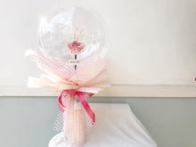 Load image into Gallery viewer, Preserved Flowers Ballon To You (1 Rose Pink Design)
