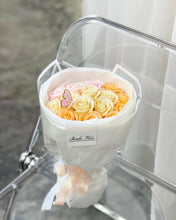 Load image into Gallery viewer, Everlasting Soap Flower Bouquet To You -18 Ombre Yellow Orange