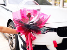Load image into Gallery viewer, Preserved Flowers Ballon To You (1 Rose Red Design)