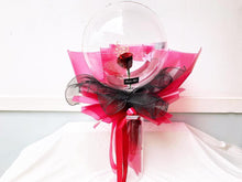 Load image into Gallery viewer, Preserved Flowers Ballon To You (1 Rose Red Design)